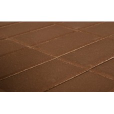 Плитка тротуарная BR Прямоугольник коричневый 40мм