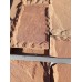 Плитка песчаник терракотовый со сколом 15*L