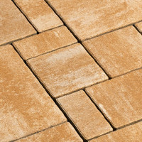 Тротуарная плитка Серия "Паркет", цвет Каракум