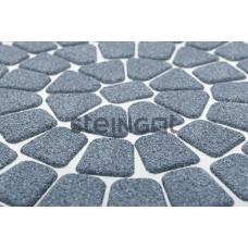 Тротуарная плитка Классика круговая "Grafito", 60 мм