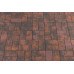 Тротуарная плитка Брусчатка «Браун» 60 мм