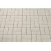 Тротуарная плитка Брусчатка «Белая» 60 мм