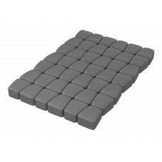 Тротуарная плитка Классико «Серый» 60 мм