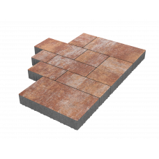 Тротуарная плитка Микс Сити «Голден» 60 мм