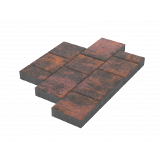 Тротуарная плитка Мозаика "Браун" 60 мм