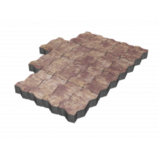Тротуарная плитка Волна «Гавана» 60 мм