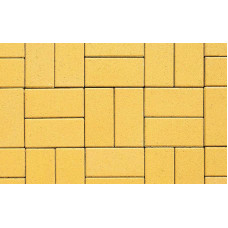  Плитка тротуарная ЛА-Линия Б.2.П.6 гладкий желтый